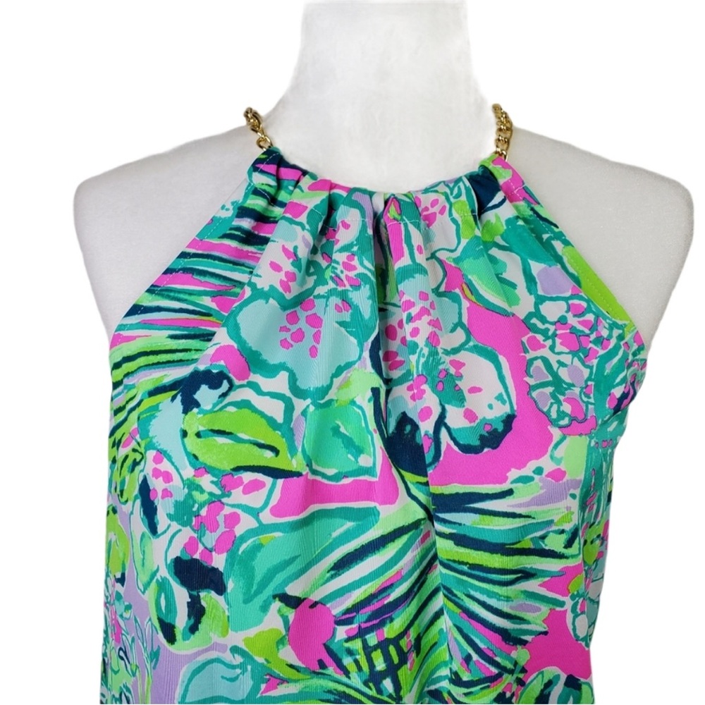 LILLY PULITZER BOWEN HALTER TOP ~ S - Picture 7 of 13